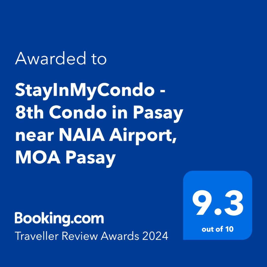 Stayinmycondo - 8Th Condo In Pasay Near Naia Airport, Moa Pasay Manila Exterior photo